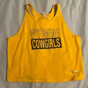 Wyoming Cowgirls tank top